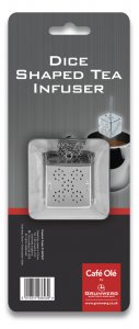 Caf Ol Stainless Steel Dice Tea Infuser with Tray