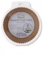 Fig & Olive Round Air Fryer Liners 16x4.5cm - 30 pack