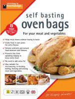 Toastabags Oven Roasting Bags Standard 25cm x 38cm - 8 Pack