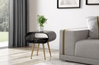 Jual JF722 Auckland Lamp Table Black & Brass