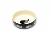 Petface Ceramic Cat Bowl - Fish