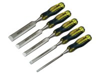 STANLEY® FatMax® Bevel Edge Chisel with Thru Tang Set 5 Piece