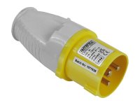 Faithfull Power Plus Yellow Plug 16A 110V