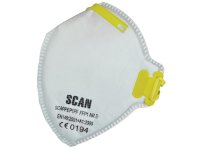 Scan Fold Flat Disposable Mask FFP1 (Pack of 3)