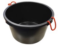 Faithfull Builder's Bucket 65 litre (14 gallon) - Black