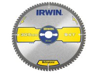 Irwin Multi Material Circular Saw Blade 305 x 30mm x 84T TCG