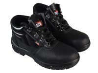 Scan 4 D-Ring Chukka Safety Boots Black - Various Sizes