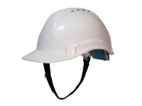 Scan Deluxe Safety Helmet - White