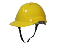 Scan Deluxe Safety Helmet - Yellow
