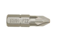 Irwin Screwdriver Bits Pozi PZ1 25mm (Pack 2)
