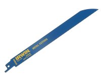 Irwin Sabre Saw Blade 818R 200mm Metal Cutting Pack of 2
