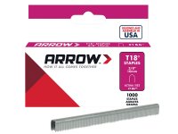 Arrow T18 Staples 10mm (3/8in) (Box of 1000)