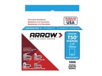 Arrow T50 Staples Stainless Steel 508SS 12mm (1/2in) (Box of 1000)