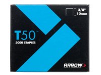 Arrow T50 Staples 10mm (3/8in) (Pack of 5000 - 4 x 1250)