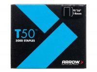 Arrow T50 Staples 14mm (9/16in) (Pack of 5000 - 4 x 1250)