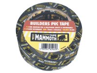 Everbuild Builder's PVC Tape 50mm x 33m Black
