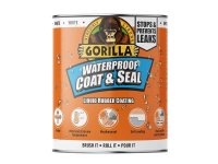 Gorilla Glue Waterproof Coat & Seal Liquid Rubber Coating White 473ml