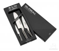 Global Knives Classic Series G-46338 3 Piece Kitchen Knife Set