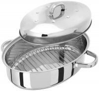 Judge Speciality Cookware Oval Roaster with Thermic Base 32 x 22 x 15cm
