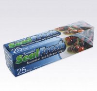 Seal Fresh Clear Freezer Bags - 25 Pack