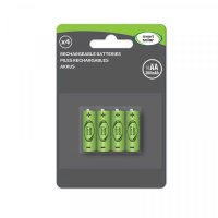 Smart Solar 1.2V 2/3AA Ni-MH 200mAh Rechargeable Battery 4 Pack