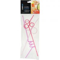 Chef Aid Curly Straws - 3 Pack