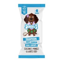 Denzels Tropical Dog Chews Coconut Mango & Whitefish Treats
