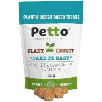 Petto Take It Easy Plant & Insect Based Dog Treats