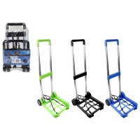 Collapsible Luggage Trolley - Assorted