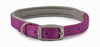 Ancol Padded Purple Dog Collar - Size 7