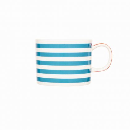 Siip Fundamental Horizontal Stripe Short Mug - Blue