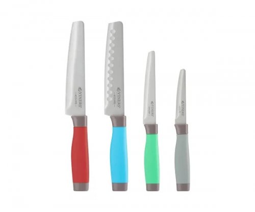 Viners Assure Colour Code 4pc Knife Set