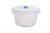 Whitefurze 1.22L Round Food  Freezer to Mircowave Storage