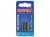Faithfull Security S2 Grade Steel Screwdriver Bits T15S x 25mm (Pack 3)