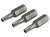 Faithfull Security S2 Grade Steel Screwdriver Bits T20S x 25mm (Pack 3)