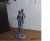 COUPLE IN EMBRACE Elur Iron Figurine 18cm Grey Shimmer