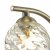 Nakita Wall Light Antique Brass With Twisted Open Glass