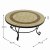 Henley 91Cm Coffee Table With 4 Windsor Chair Set