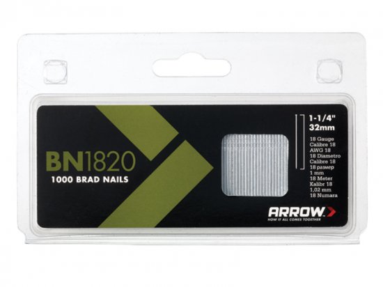 Arrow Brad Nails 32mm (1 1/4
