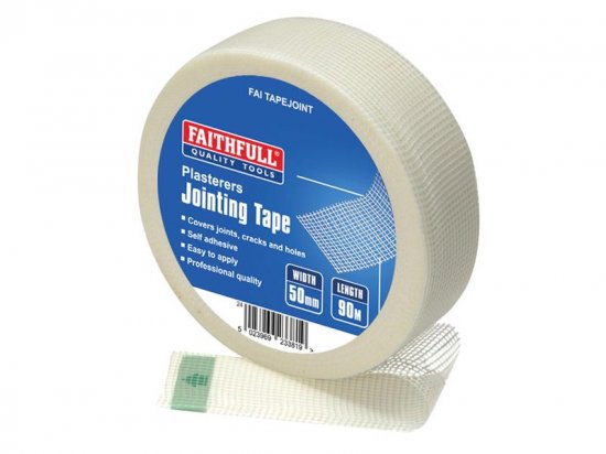 Faithfull PT1-50 Plasterer's Joint Tape 50mm x 90m