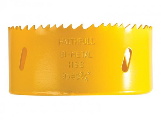 Faithfull Bi-Metal Cobalt Holesaw 95mm