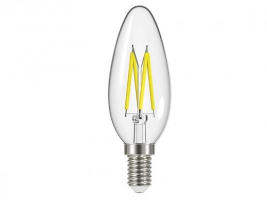 Energizer LED SES (E14) Candle Filament Non-Dimmable Bulb Warm White 250lm 2.3W