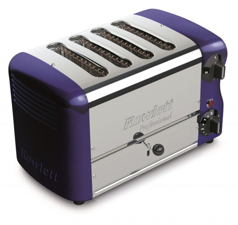 Rowlett Rutland Esprit 4 Slice Bread Toaster Cobalt Blue Ends at