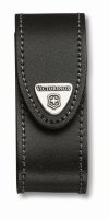 Victorinox Swiss Army Knife Leather Belt Pouch - Black