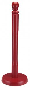 Apollo Housewares Beech Kitchen Towel Holder Red