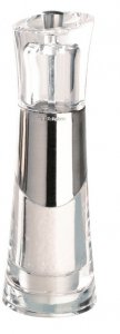 Cole & Mason Bobbi Acrylic & Chrome Salt Mill