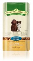 James Wellbeloved Lamb Puppy Food Pouch 150g
