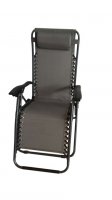 Supa Zero Gravity Chair - Grey / Black
