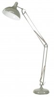 pacific lifestyle grey painted oversize task floor lamp