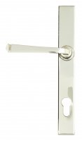 Polished Nickel Avon Slimline Lever Espag. Lock Set